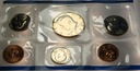 USA Stany Zjednoczone 1989 12 monet dolar centów 2 x blister zestaw