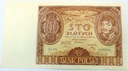 1934 100 zł Sto Złotych Seria BN banknot (nr 1)