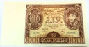 1934 100 zł Sto Złotych Seria BN banknot (nr 2)