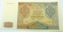 1941 100 zł Sto Złotych seria D banknot (nr 2)