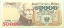 1993 50000 zł złotych Staszic seria H banknot