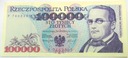 1993 100000 zł złotych Moniuszko seria P banknot