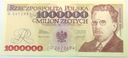 1993 1000000 zł złotych milion Władysław Reymont seria G banknot