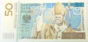 2006 50 zł złotych Jan Paweł II banknot kolekcjonerski NBP (nr 1)