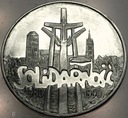 100000 zł złotych 1990 Solidarność TYP A uncja 1 oz SREBRO