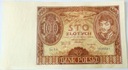 1934 100 zł Sto Złotych Seria BN banknot (nr 1)
