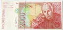 Hiszpania 2000 peset 1992 4E469312