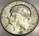 5 zł złotych 1933 Głowa Kobiety Polonia Jadwiga Babka SREBRO