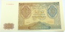 1941 100 zł Sto Złotych seria D Gubernia banknot (nr 2)