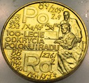 2 zł złote 1998 Skłodowska Polon i Rad