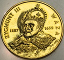 2 zł złote 1998 Zygmunt III Waza