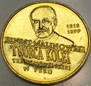 2 zł złote 1999 Ernest Malinowski kolej Peru