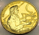2 zł złote 1999 Fryderyk Chopin Szopen