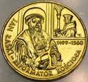 2 zł złote 1999 Jan Łaski Reformator Kościoła