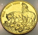 2 zł złote 1999 Wilk Wilki Zwierzęta Świata