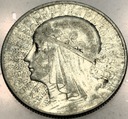 5 zł złotych 1932 Głowa Kobiety Polonia Jadwiga Babka SREBRO