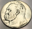 10 zł złotych 1936 Józef Piłsudski SREBRO