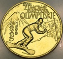 2 zł złote 1998 Nagano Zimowe Igrzyska Olimpijskie