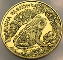 2 zł złote 1998 Ropucha paskówka Zwierzęta Świata