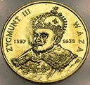 2 zł złote 1998 Zygmunt III Waza