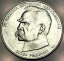 50000 zł 1988 Józef Piłsudski 70 rocznica odzyskania niepodległości SREBRO