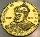 2 zł złote 1998 Zygmunt III Waza
