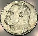 10 zł złotych 1937 Józef Piłsudski SREBRO