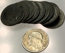 LOT zestaw 10 x 2 zł złote 1932-1934 Głowa Kobiety Polonia Jadwiga Babka
