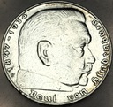 Niemcy 2 marki 1939 J Hindenburg SREBRO