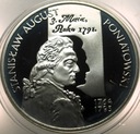 10 zł złotych 2005 Stanisław August Poniatowski POPIERSIE SREBRO
