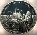 20 zł złotych 2005 Jasna Góra Obrona Częstochowa SREBRO