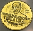 2 zł złote 1999 Ernest Malinowski kolej Peru