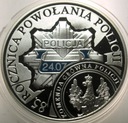 10 zł złotych 2004 POLICJA 85 rocznica powołania Policji SREBRO