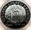 10 zł złotych 2007 KRAKÓW 750-lecie lokacji Krakowa SREBRO