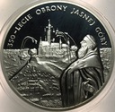 20 zł złotych 2005 Jasna Góra Obrona Częstochowa SREBRO