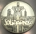 100000 zł złotych 1990 Solidarność TYP A uncja 1 oz SREBRO (nr 1)