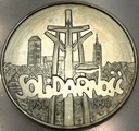 100000 zł złotych 1990 Solidarność TYP A uncja 1 oz SREBRO (nr 2)