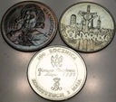 Zestaw 10000 zł 1990 1991 1992 Solidarność Konstytucja Warneńczyk