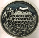10 zł złotych 1996 Wydarzenia Poznańskie Czerwiec 1956 SREBRO (nr 1)