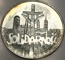 100000 zł złotych 1990 Solidarność TYP A uncja 1 oz SREBRO (nr 2)