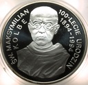 300000 zł złotych 1994 KOLBE Święty Maksymilian SREBRO