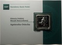 10 zł złotych 2013 Agnieszka Osiecka KWADRAT SREBRO