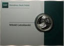 10 zł złotych 2013 Witold Lutosławski SREBRO