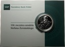 10 zł złotych 2014 ŻEROMSKI 150 rocznica urodzin Stefana Żeromskiego SREBRO