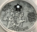 20 zł złotych 2001 Kolędnicy Polski Rok Obrzędowy SREBRO