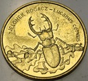 2 zł złote 1997 Jelonek rogacz Zwierzęta Świata