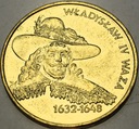 2 zł złote 1999 Władysław IV Waza
