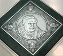 medal Benedykt XVI PTN Warszawa Mennica KLIPA SREBRZONY