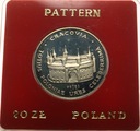 PRÓBA 20 zł złotych 1981 CRACOVIA Barbakan w Krakowie MN