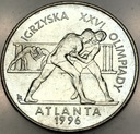 2 zł złote 1995 Atlanta 1996 Zapasy Igrzyska Olimpiady